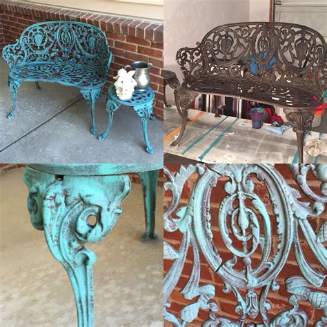 What Paint To Use On Wrought Iron Furniture Painting