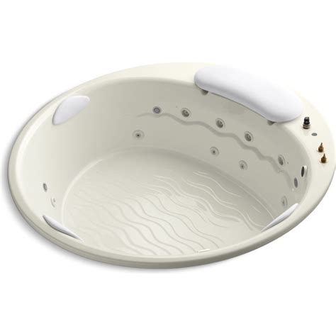 People typically call any tub with hydrotherapy jets a jacuzzi regardless of who manufactured it. Kohler - K-1397-H2-96 RiverBath Biscuit Jetted Tubs Tubs ...