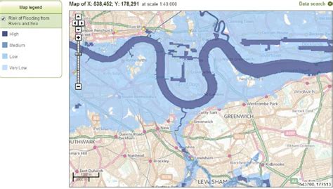 environment agency flood maps map of the world