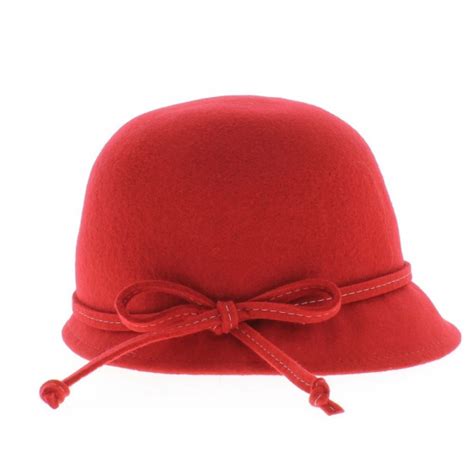 More images for chapeau rouge femme » chapeau cloche rouge - achat chapeau femme cloche