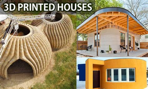 New 3d Printed Houses Know The Future Of Architecture Design