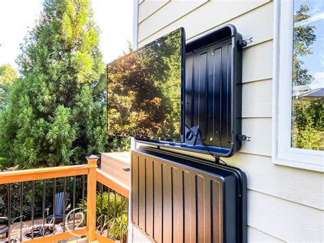 How To Hang A Tv Outside Patio Patio Ideas
