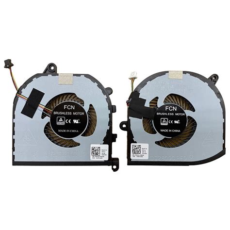 Replacement New Laptop Cpu Gpu Cooling Fan For Dell Xps 15 9570 7590