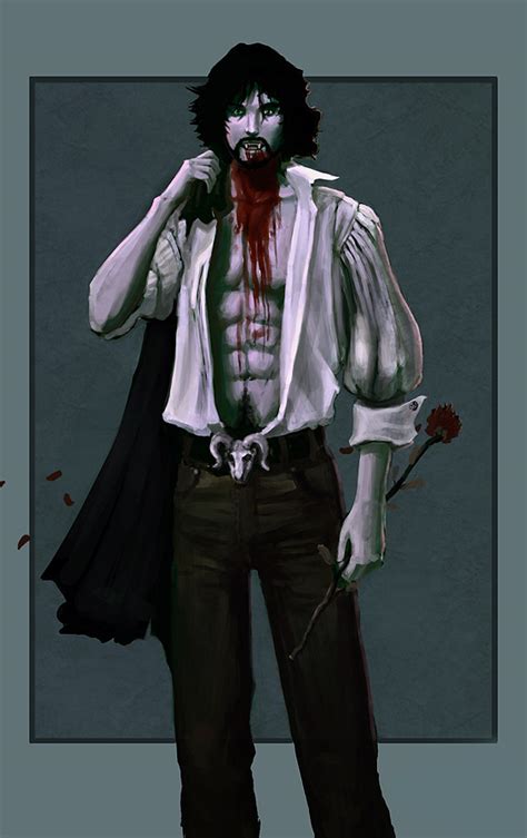 Sexy Male Vampire By Drawingnightmare On Deviantart