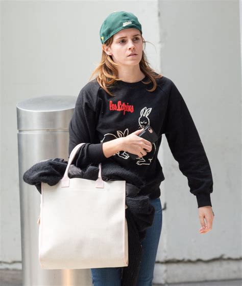 Photo Exclusif Emma Watson Arrive L A Roport De Jfk New York