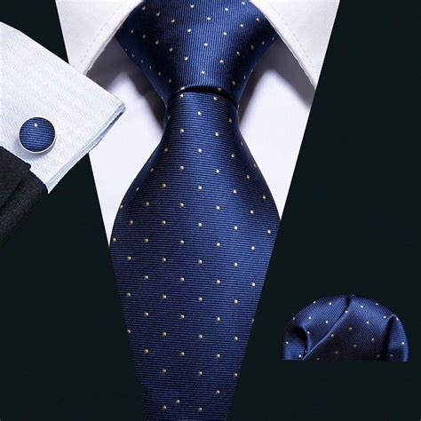 Mens Wedding Silk Tie With Cufflinks And Handkerchief In 2021 Silk