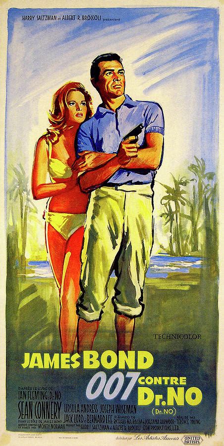 Dr No Movie Poster 1962 Mixed Media By Stars On Art