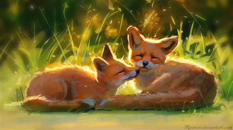 Anime Love Fox Wallpapers Wallpaper Cave