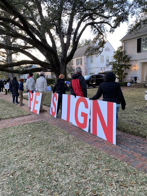 Texas senator ted cruz has attempted to defend taking a family trip to mexico amid a winter storm that left millions. "RESIGN"- protesters outside Ted Cruz's Houston home ...