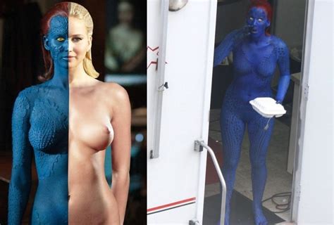 Lawrence Mystique Full Body Paint Nude XXGASM