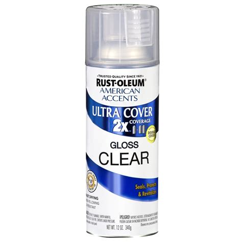 Rust-Oleum 12-oz Clear Gloss Spray Paint at Lowes.com