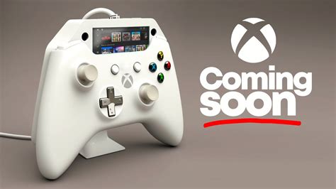 Xboxs New Controller Whats The Screen For Youtube