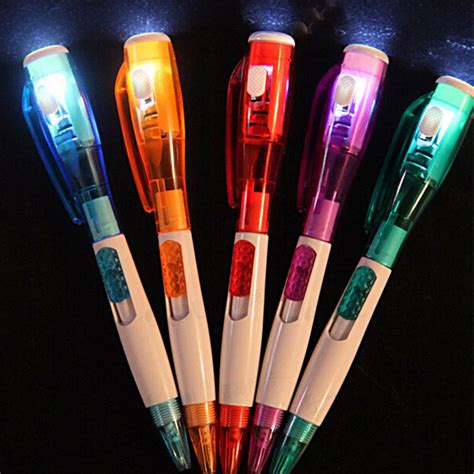 Cute Novelty Ballpoint Pen Stationery Led Lights Ballpoint Pen School