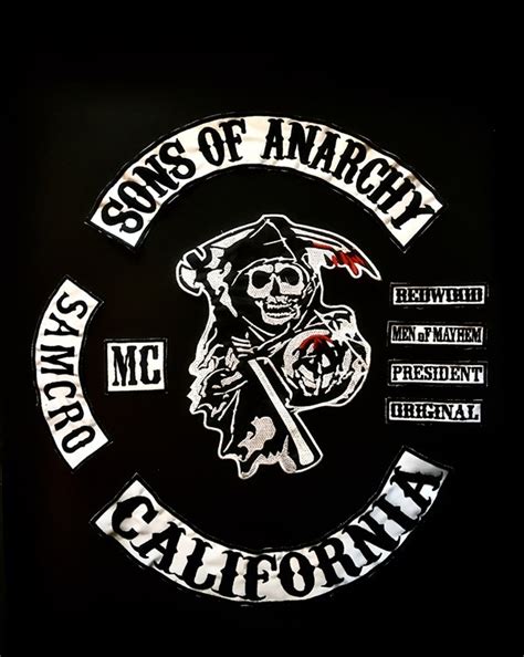 Sons Of Anarchy Back Patch