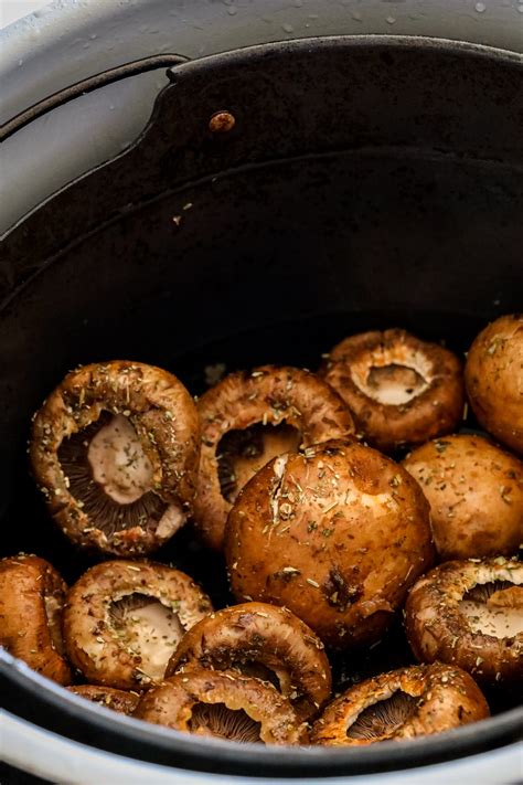 The Best Air Fried Mushrooms Recipe - Sweet Cs Designs
