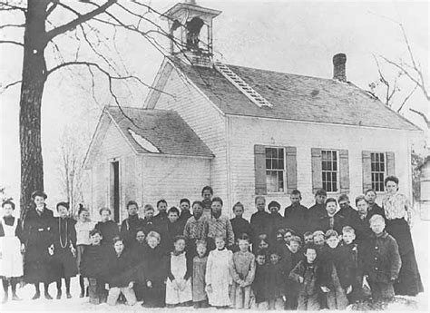 One Room Schoolhouse Ca 1910 Minnesota Historical Society