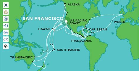 Cruise Ships Itineraries: Departures & Destinations U.S. Ports