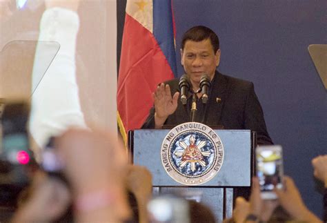 Rody Tells AFP Respect Human Rights Rule Of Law Philippines Report