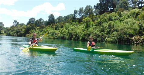 Kayak The Mighty Waikato River With Canoe And Kayak Activity In Taupō
