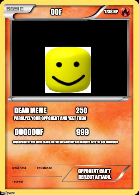 Pokemon has held a number of illustrator contests for its fans, and the prizes are special cards. Blank Pokemon Card Memes - Imgflip
