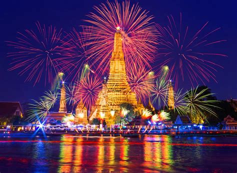 A 'secret' display in london, 100,000 police deployed in france, a virtual times square ball drop and sydney's fireworks were cut down. Bangkok New Years Eve 2021 Fireworks, Events, Parties | by ...