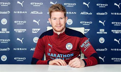 ‘very Significant Moment De Bruyne Signs Manchester City Contract To