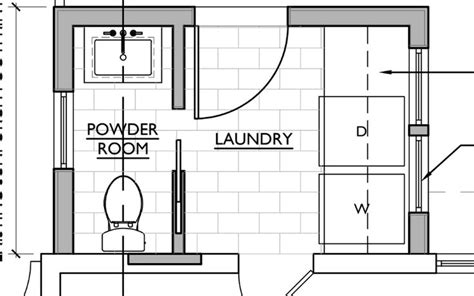 Image gallery of 26 bathroom laundry room floor plans ideas. half bath with laundry in it - Google Search | Bathroom ...