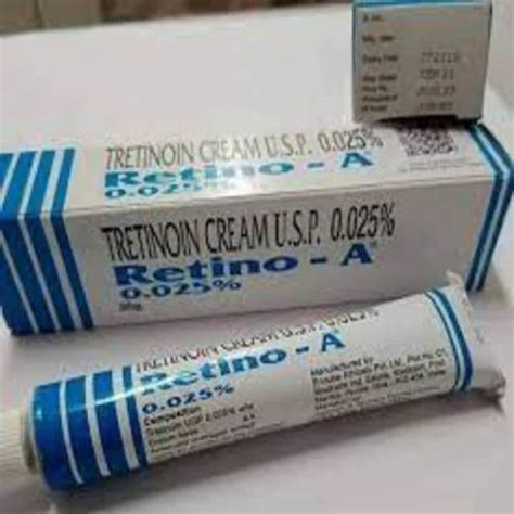 Retinotretin White Tretinoin Cream 0025 Usp For Personal Packaging
