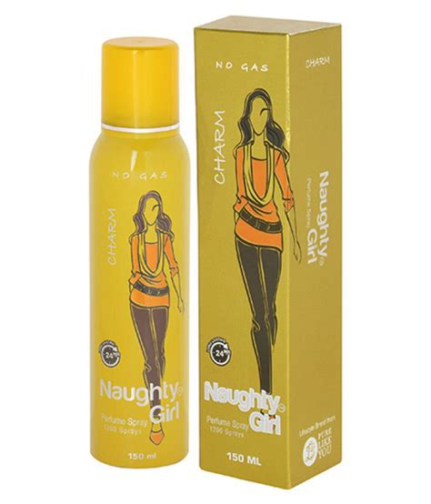 Naughty Girl Summer Chrome And Echo No Gas Deodorant For Women Set Of 3
