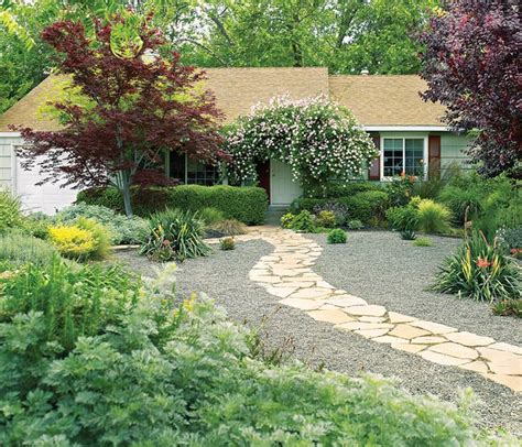 Then add grasses arranged on triangular centers to create a natural look. Alternatives to Grass : Front Yard Landscaping Ideas • The ...