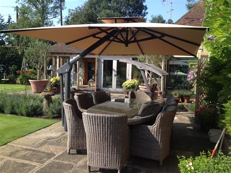Here, we have talked about the top 10 best patio umbrellas reviews with the intention of making it easier to find a. Beige Garden Parasol | Outdoor patio umbrellas, Patio ...