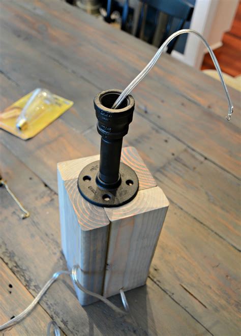 How To Make Your Own Lamp — Decor And The Dog Make A Lamp Diy Lamp