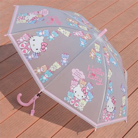New Cute Kids Umbrella Children Girls As Novelty Ts Semi Automatic