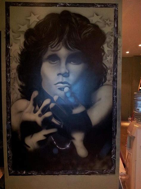 Jim Morrison Painting By Mark Lawrence Pixels