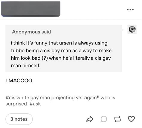 ursen 🏳️‍🌈🏳️‍⚧️ on twitter just found the funniest fucking tumblr post about me guys i m a