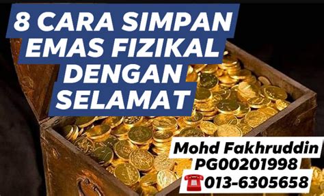 8 Cara Simpan Emas Fizikal Dengan Selamat - publicgold.pelaburanemas2u