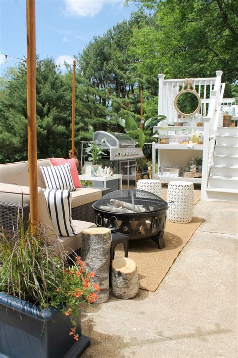 Lowes Spring Makeover Outdoor Oasis City Farmhouse