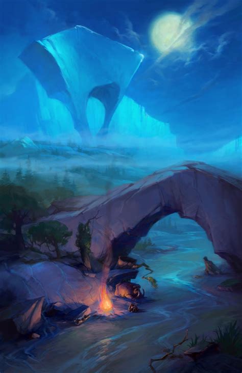 Concept art - Backgrounds © Ice Age