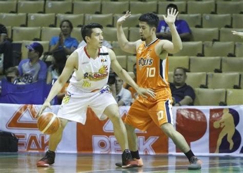 Philcup21 blackwater bossing vs rain or shine elasto painters. Meralco staves off elimination with win over Rain or Shine
