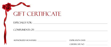 You can download the free printable gift certificate templates instantly without any registration. Gift Certificate Templates to Print | Free gift ...