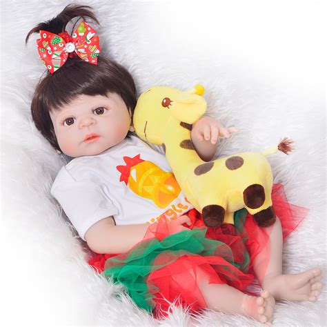 Hoomai 60 Cm New Design Reborn Baby Doll Silicone Full Body Realistic