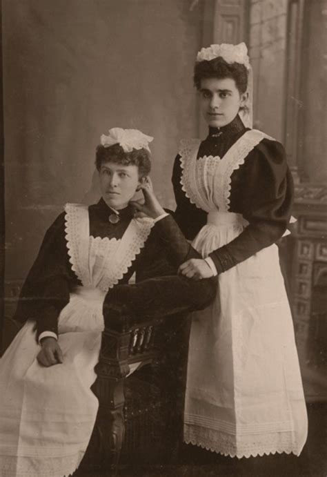 40 Vintage Portrait Pictures Of House Maids In The Edwardian Era ~ Vintage Everyday Maid Outfit