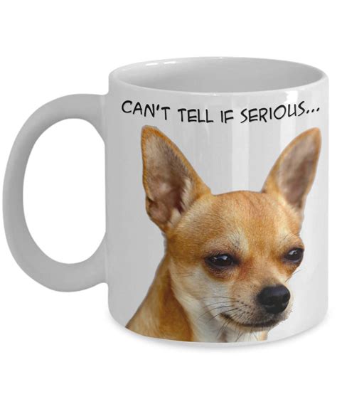 Chihuahua Mugs Funny Chihuahua Coffee Mug Chihuahua Ts Etsy Mugs
