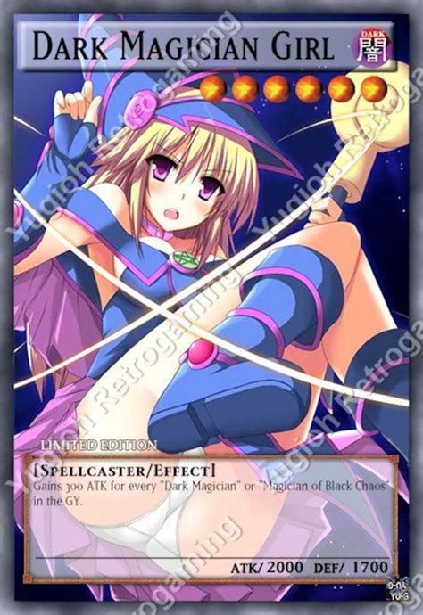 Yugioh Orica Sexy Dark Magician Girl Cards Set Tcg Etsy