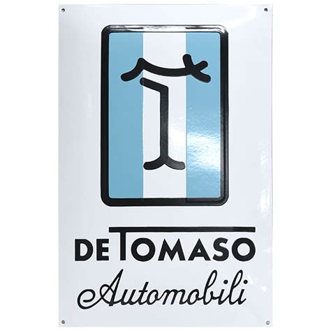 De Tomaso Sign Boad Italian Auto Parts And Gadgets Store