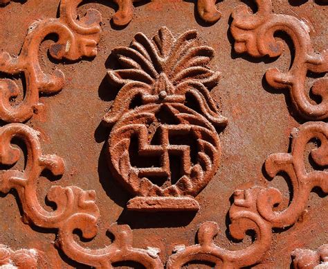 Ancient Hindu Symbol Print Indian Ornament Hindu Auspicious Etsy