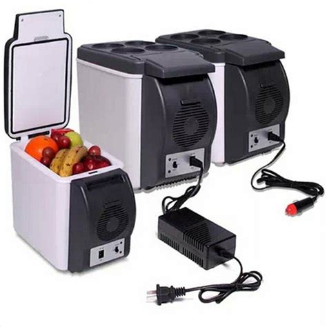 Portable 6l Car Fridge Freezer Cooler 12v Mini Camping Electronic