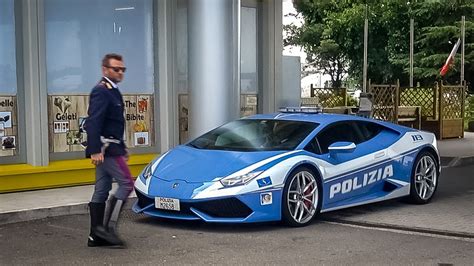 i found a real lamborghini police car in italy and 19 paganis youtube