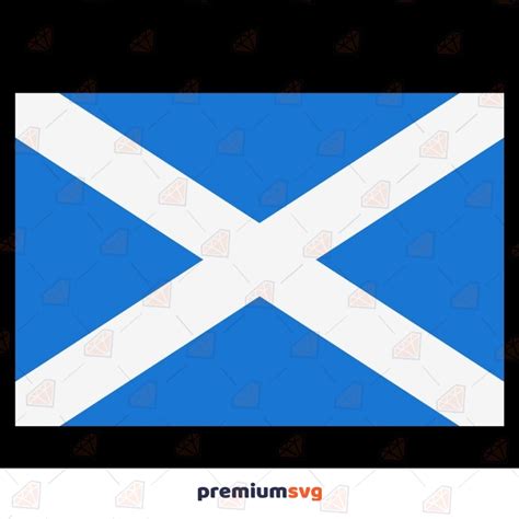 Scotland Flag Svg Scottish Flag Svg Premiumsvg
