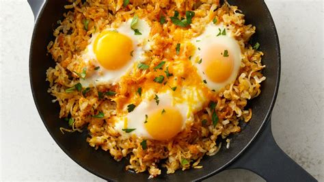 3 Ingredient Egg Breakfast Skillet Recipe